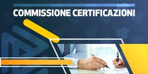 Commissione certificazioni